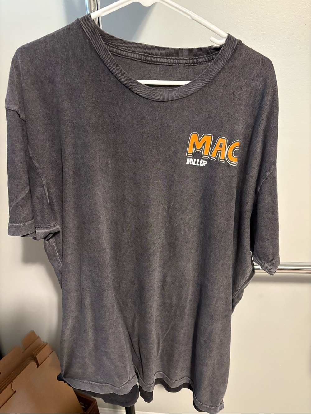MAC Miller Graphic T‑Shirt - Charcoal